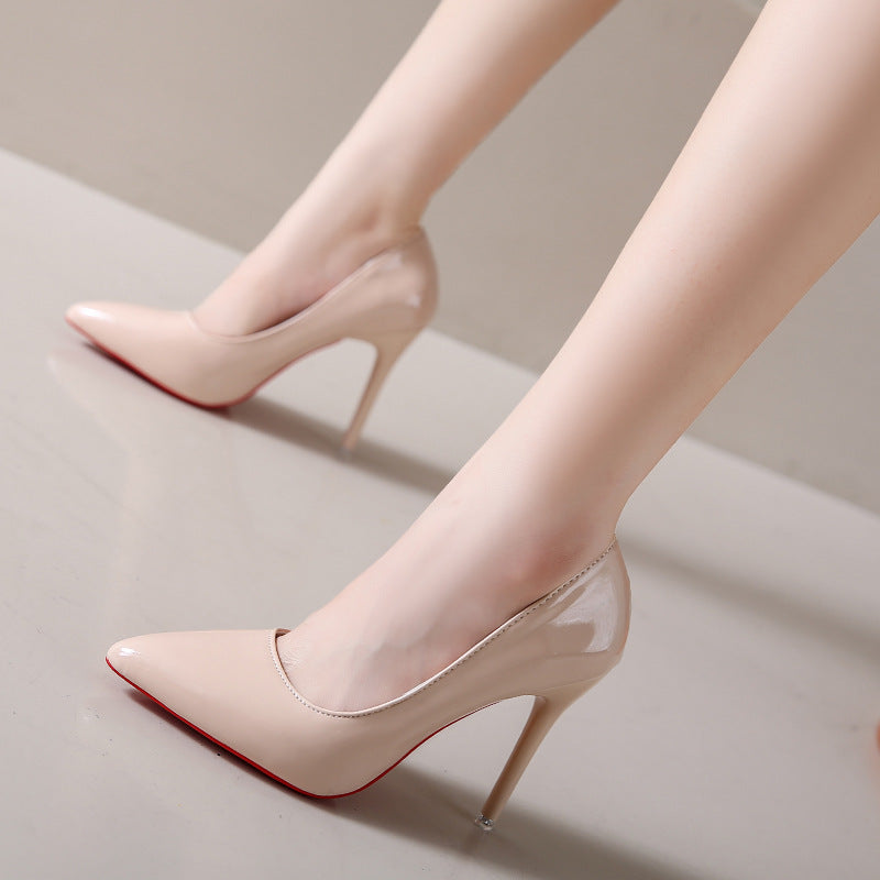 Damen elegante Stiletto-Pumps mit modischer Spitzenform R&B