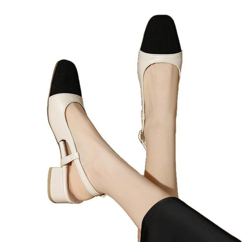 Damen Slingback-Pumps mit eleganter Absatzhöhe und modischem Design R&B