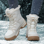 Damen Winterfunktionsstiefel mit isolierendem Warmfutter und rutschfester Sohle R&B
