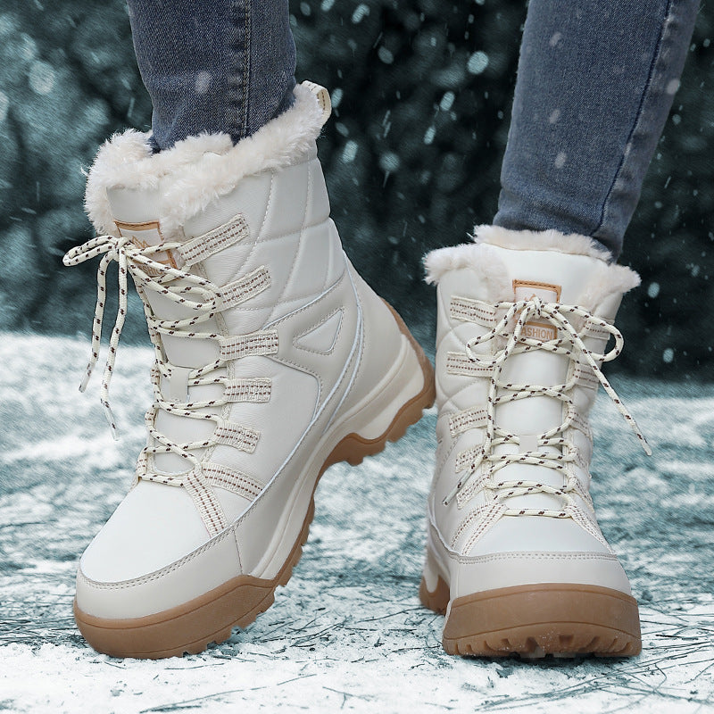 Damen Winterfunktionsstiefel mit isolierendem Warmfutter und rutschfester Sohle R&B