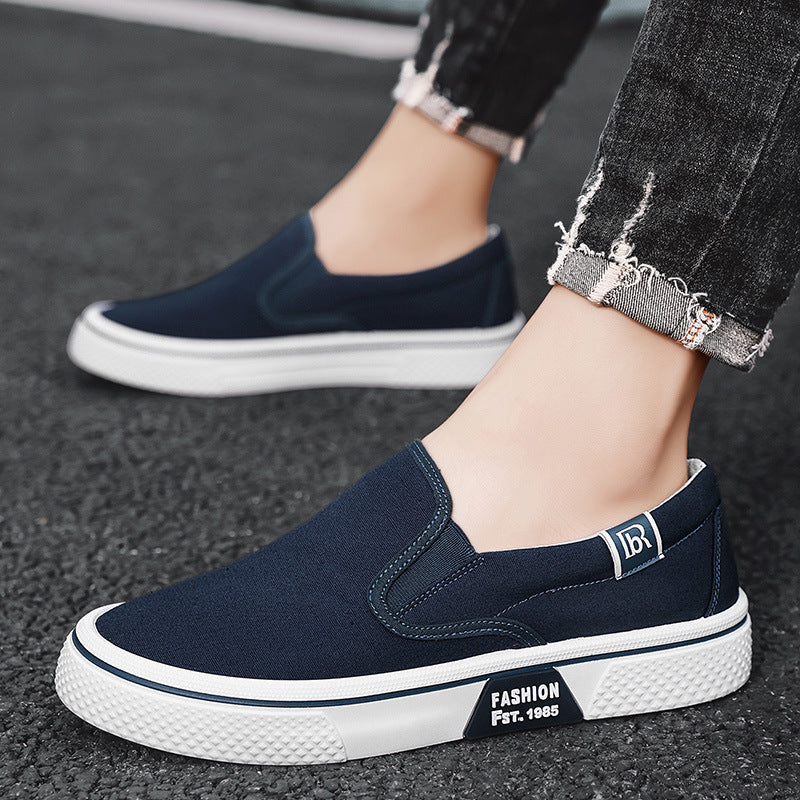 Damen bequeme Slip-On Sneakers aus atmungsaktivem Material R&B