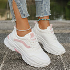 Damen Trendige Fitness-Sneaker mit gepolsterter Laufsohle R&B