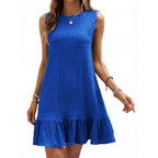 Damen Freizeitkleid mit ansprechendem Volantdesign R&B