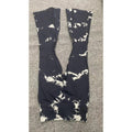 Damen Flared Yoga-Leggings mit einzigartigem Batikmuster