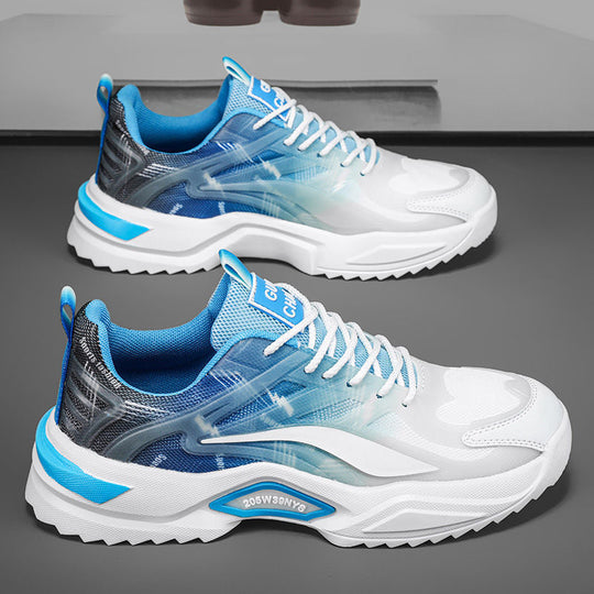 Damen Sportliche Lauf- und Freizeitsneaker mit atmungsaktiver Mesh-Konstruktion R&B
