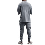 Herren lässiges Freizeit-Set mit oversized Pullover und bequemen Jogginghosen R&B
