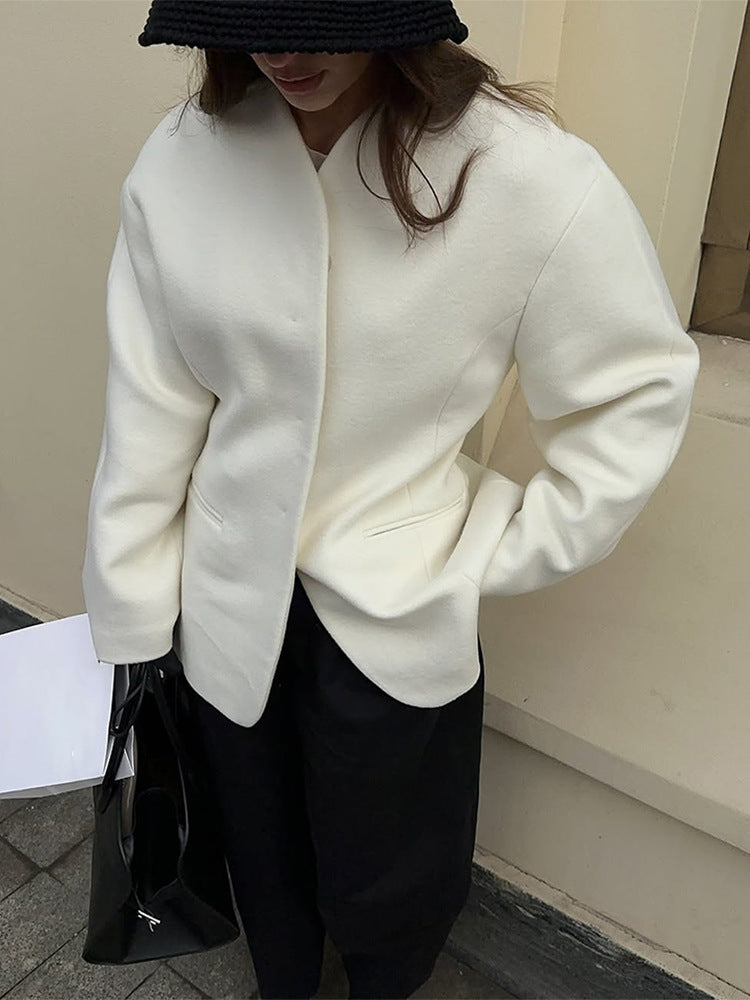 Damen lässiger Blazer aus hochwertigem Material R&B