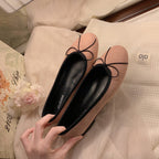 Damen Ballerina-Schuhe mit verspieltem Schleifendetail und bequemer Innensohle