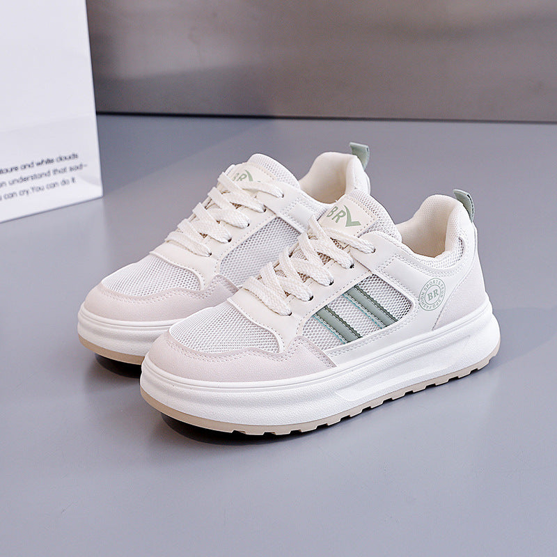 Damen Sportliche Sneakers mit atmungsaktiver Mesh-Oberfläche und stabilisierender Sohle R&B
