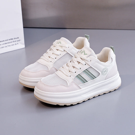 Damen Sportliche Sneakers mit atmungsaktiver Mesh-Oberfläche und stabilisierender Sohle R&B