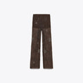 Damen Elegante, bestickte Pailetten-Hose im Palazzo-Stil R&B