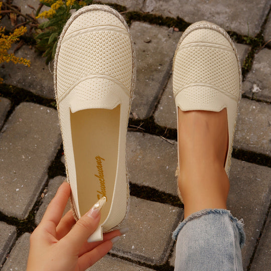 Damen Espadrilles mit atmungsaktivem Netzdesign und flexibler Sohle R&B