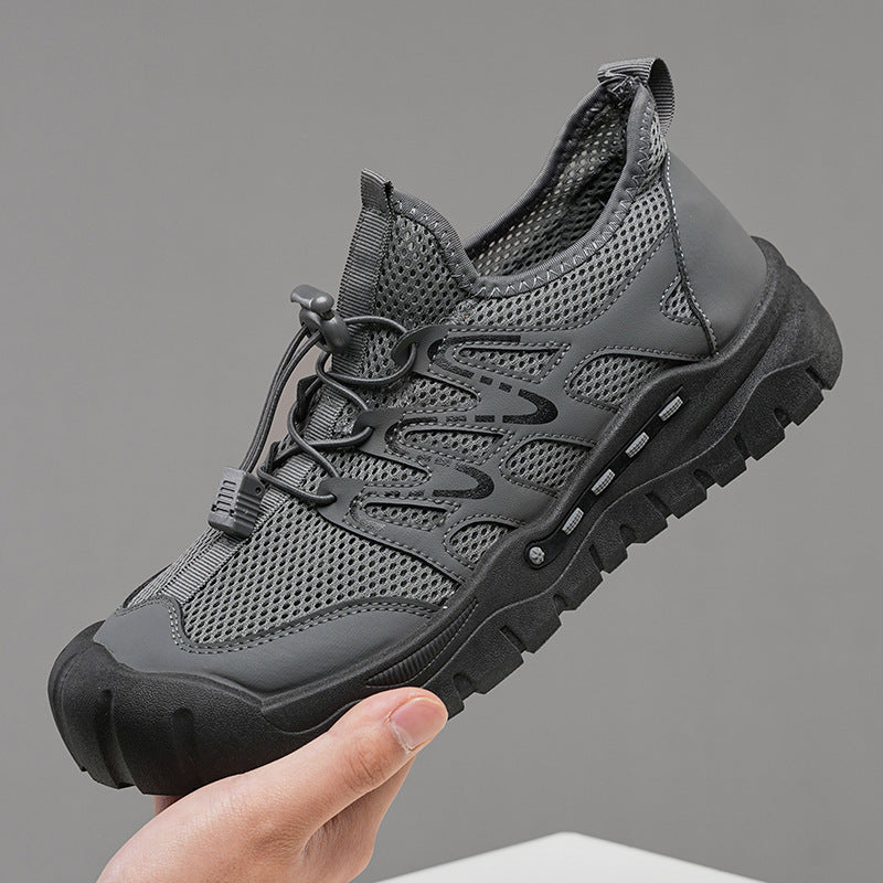 Damen Sportliche Wasserschuhe mit atmungsaktiver Oberflächenstruktur und rutschfester Sohle R&B