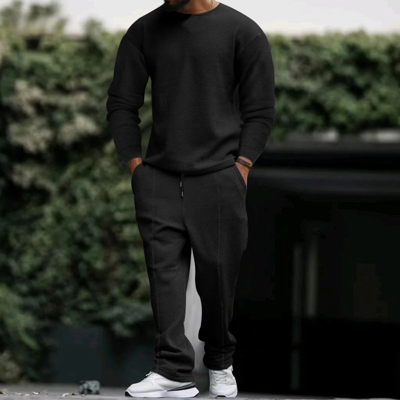 Herren lässiger Strickanzug aus atmungsaktivem Material R&B