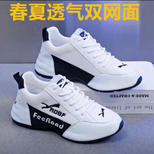 Damen Sportliche Freizeitsneaker mit atmungsaktiver Mesh-Oberfläche und flexiblem Fußbett R&B