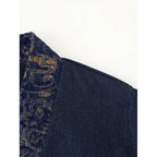 Damen elegante modische Jacke mit kunstvoller Stickerei R&B