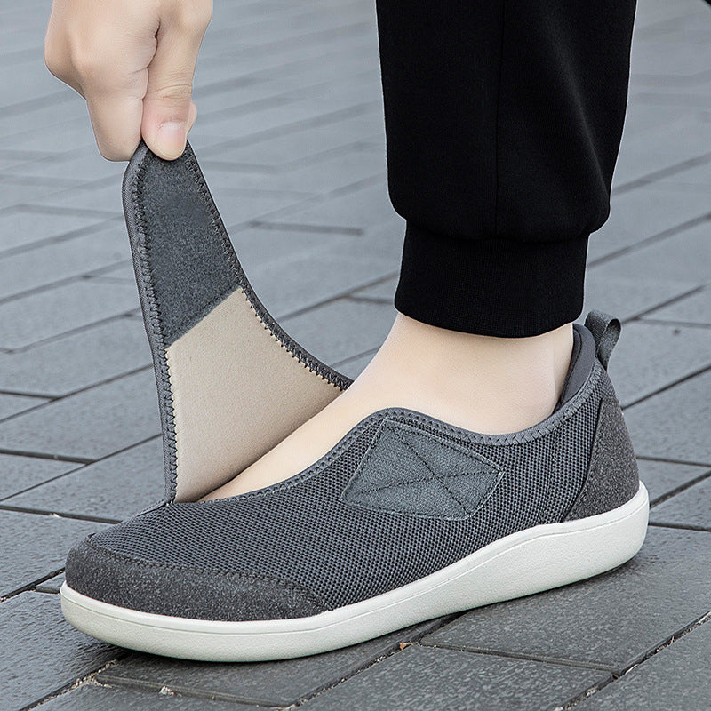 Damen Slip-On Sneakers mit flexiblem Design und atmungsaktiver Obermaterialstruktur
