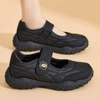 Damen bequeme Alltagsschuhe mit flexiblem Klettverschluss R&B