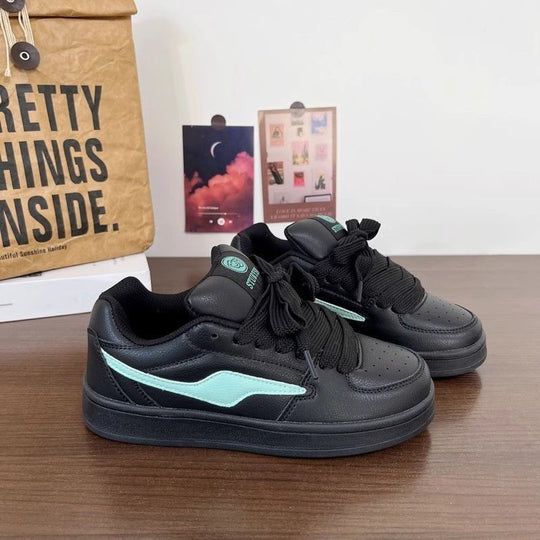 Damen Sneakers im sportlichen Vintage-Stil mit gepolsterter Innensohle R&B