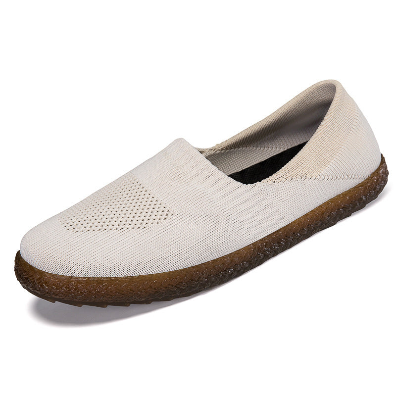 Damen Bequeme und atmungsaktive Slip-On Sneakers mit elastischem Obermaterial R&B