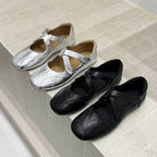 Damen Ballerinas mit verstellbarem Riemchen und elastischer Innensohle R&B