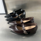 Damen elegante Pumps mit modischem Riemendesign R&B