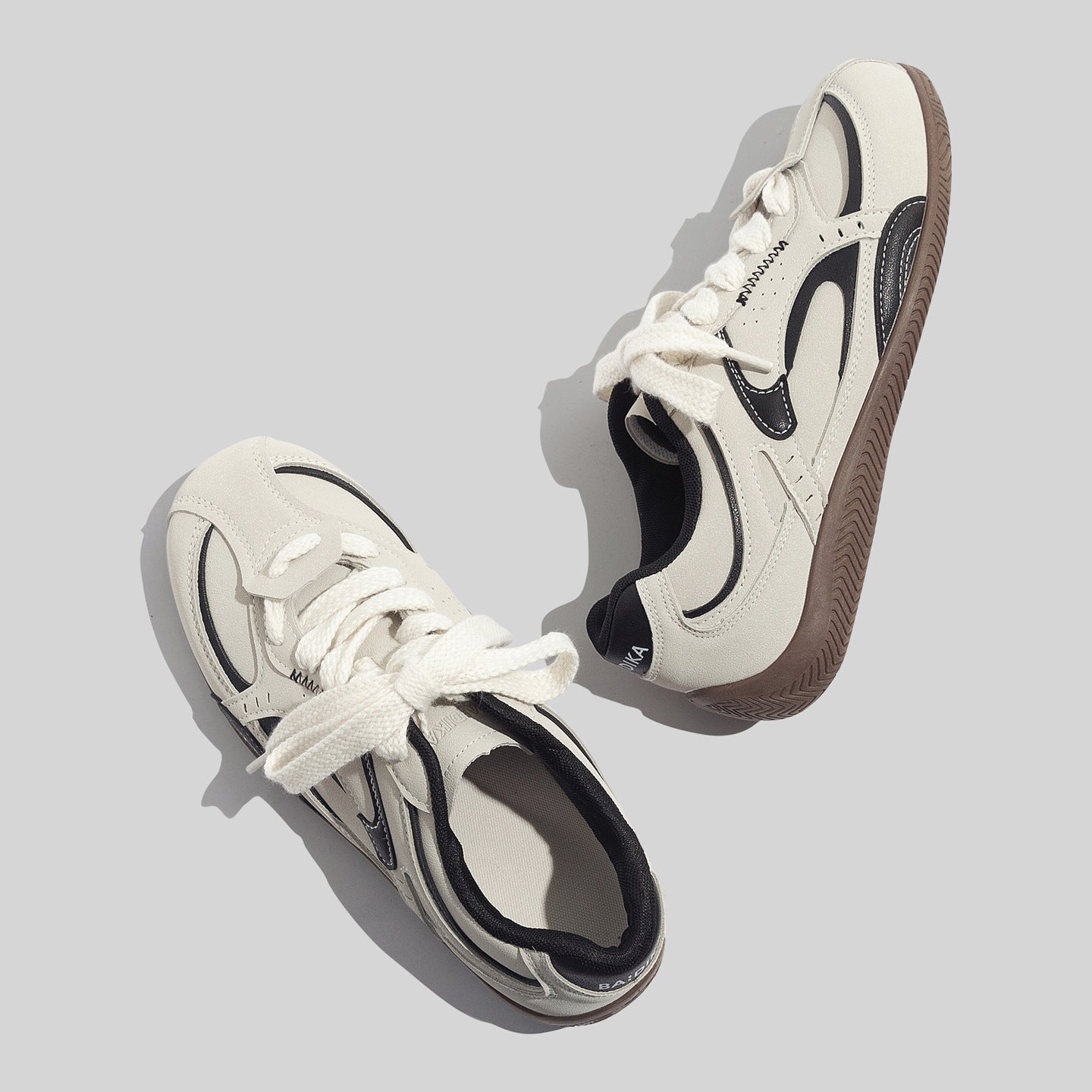 Damen Sportliche Sneaker mit rutschfester Gummisohle und atmungsaktiver Struktur