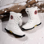Damen isolierte Winterstiefel mit rutschfester Sohle