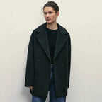 Damen Elegante Doppeltüra-Manteljacke R&B