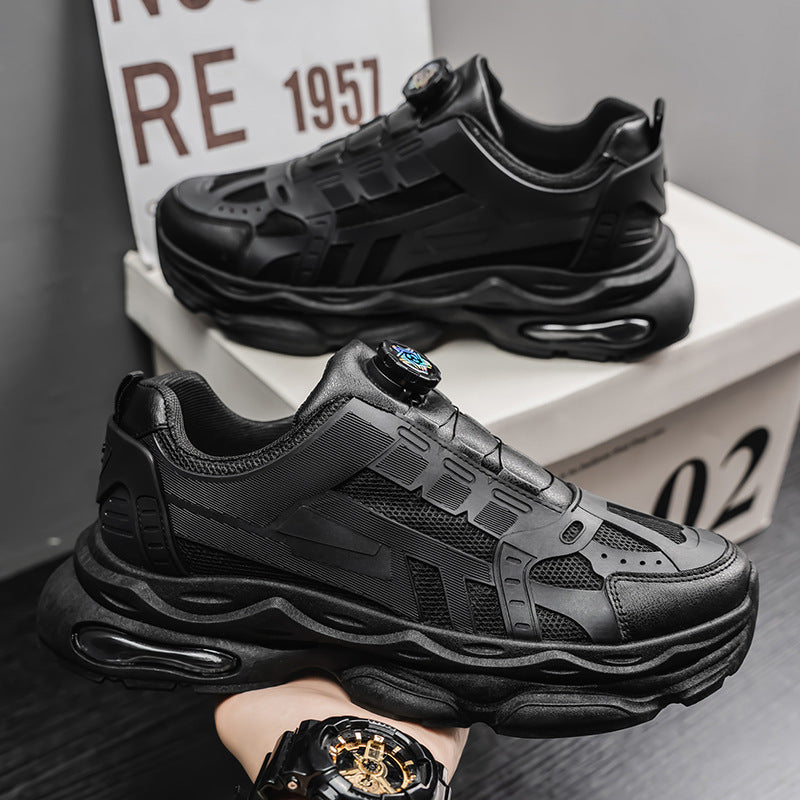 Damen Komfortable Schnellschnür-Sneaker mit atmungsaktiver Oberflächenstruktur R&B