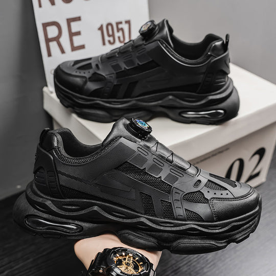 Damen Komfortable Schnellschnür-Sneaker mit atmungsaktiver Oberflächenstruktur R&B