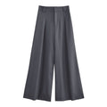 Damen Weite Palazzo-Hose mit elegantem Bund und komfortablem Sitzt R&B