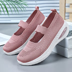 Damen sportliche Mesh Slip-On Schuhe mit flexiblem Obermaterial R&B