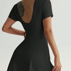 Damen Sportliches Wickel-Kleid R&B