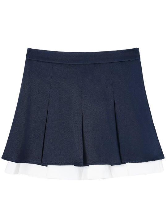 Damen nan luftige Tunika-Hemdbluse mit Polokragen, halber Knopfleiste und abgerundetem Saum R&B
