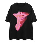 Damen T-Shirt mit künstlerischem Floral-Motiv und lässigem Schnitt R&B