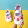 Damen leichte und atmungsaktive Laufsohlen-Schuhe mit Erdbeermuster
