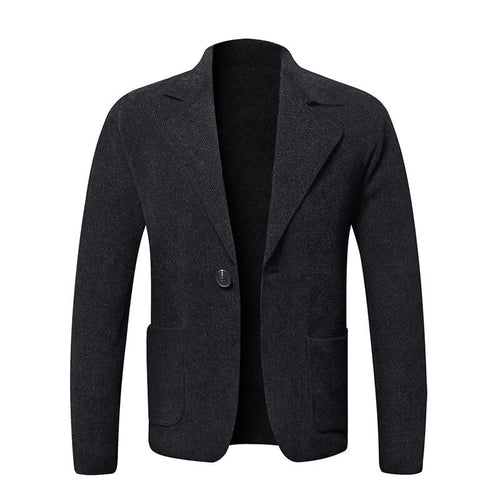 Herren elegante Blazerjacke mit zeitlosem Design und praktischen Taschen R&B