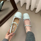 Damen elegante Ballerinas mit dekorativen Schleifen und komfortablem Fußbett R&B