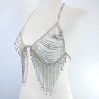 Damen Glamouröses Strandtop