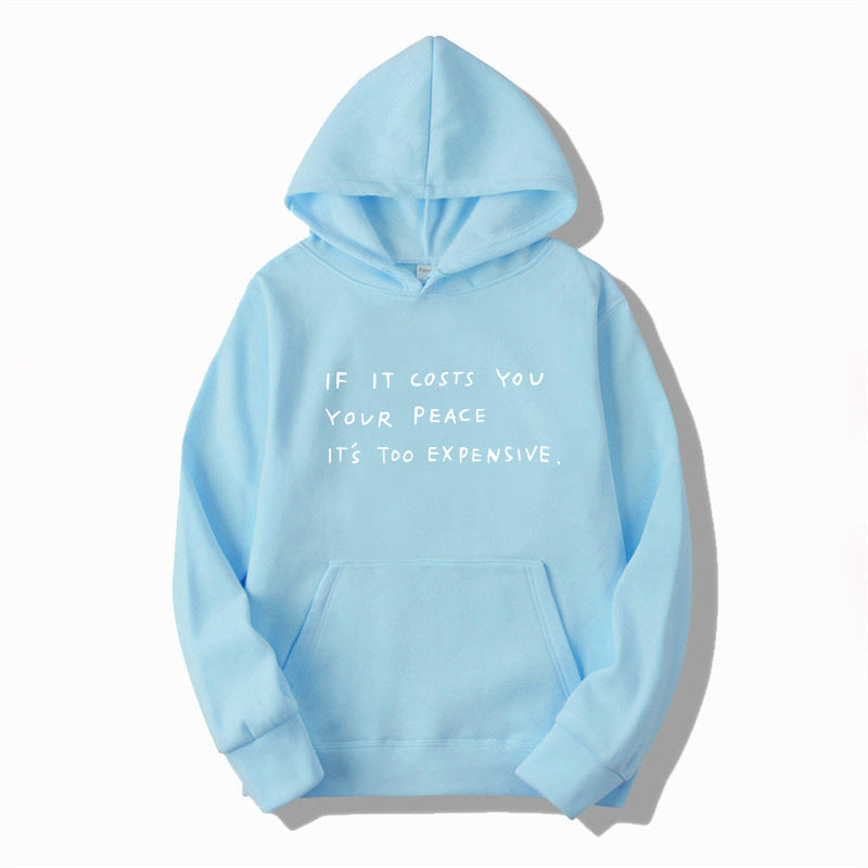 Damen Kapuzensweater mit inspirierendem Spruch und bequemer Passform R&B