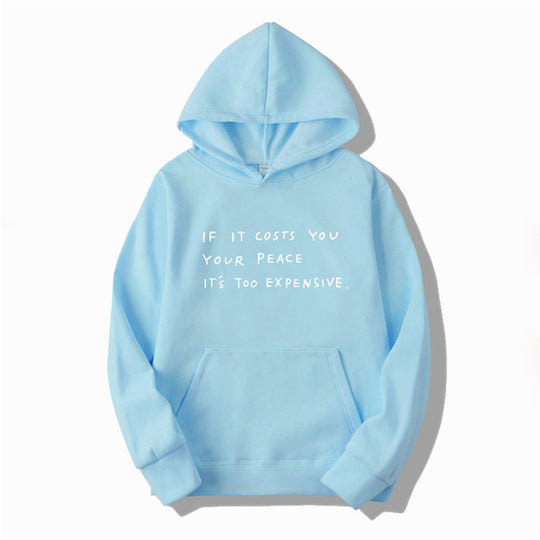 Damen Kapuzensweater mit inspirierendem Spruch und bequemer Passform R&B