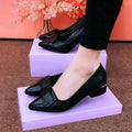 Damen Elegante Ballerinas mit modischem Schleifendetail R&B