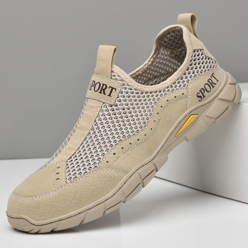 Herren Atmungsaktive Netzsneaker mit rutschfester Sohle R&B