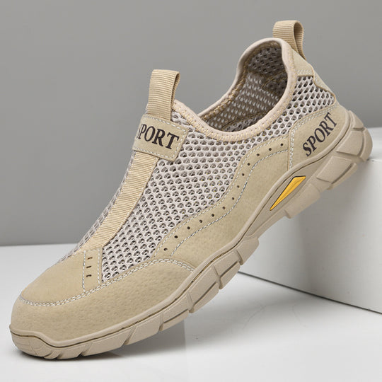 Herren Atmungsaktive Netzsneaker mit rutschfester Sohle R&B