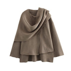 R&B | Jacke mit Schal Bequem und Warm Perfekt für Den Winter
