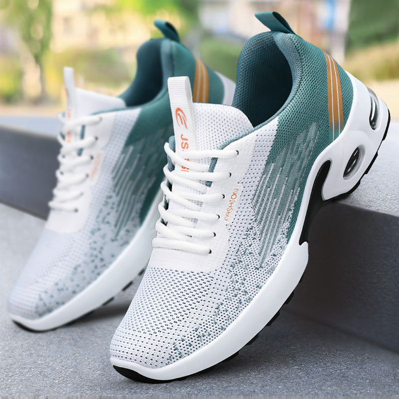Damen Sportliche Schnür-Sneaker mit atmungsaktivem Mesh-Obermaterial und dämpfender Sohle R&B
