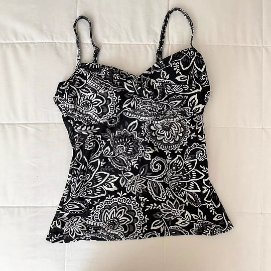 Damen Blusentop mit floralen Mustern R&B
