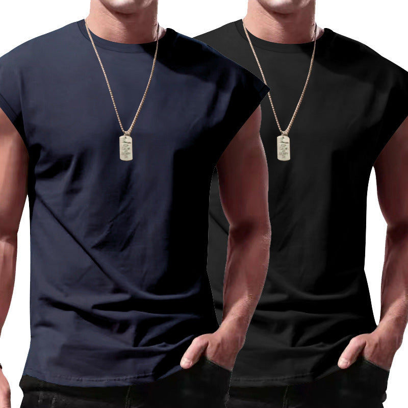 Herren ärmelloses T-Shirt Set R&B