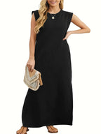 Damen Maxikleid mit elegantem Schnitt